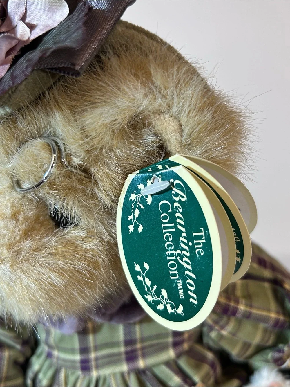 Bearington Collection Teddy Bear Plush Dressed Collectible Cottagecore Decor
